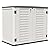 HOMSPARK Storage Shed Weather Resistance, Multi-Purpose Outdoor Storage Cabinet for Backyards and Patios, Horizontal Storage Shed for Lawnmower, Patio Accessories (White 1, Large - 26 cu.ft)