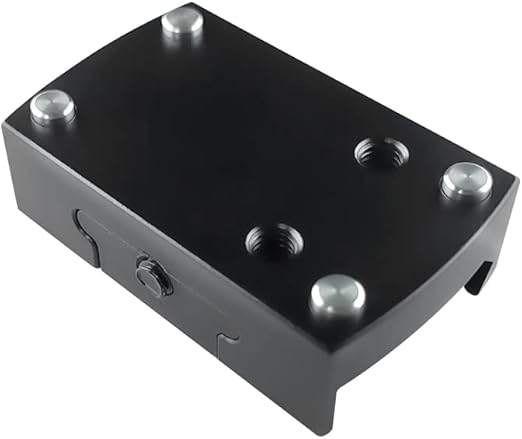 Amazon.com: Picatinny Mounting Plate,Optics Adapter Mount - Fit Shield ...