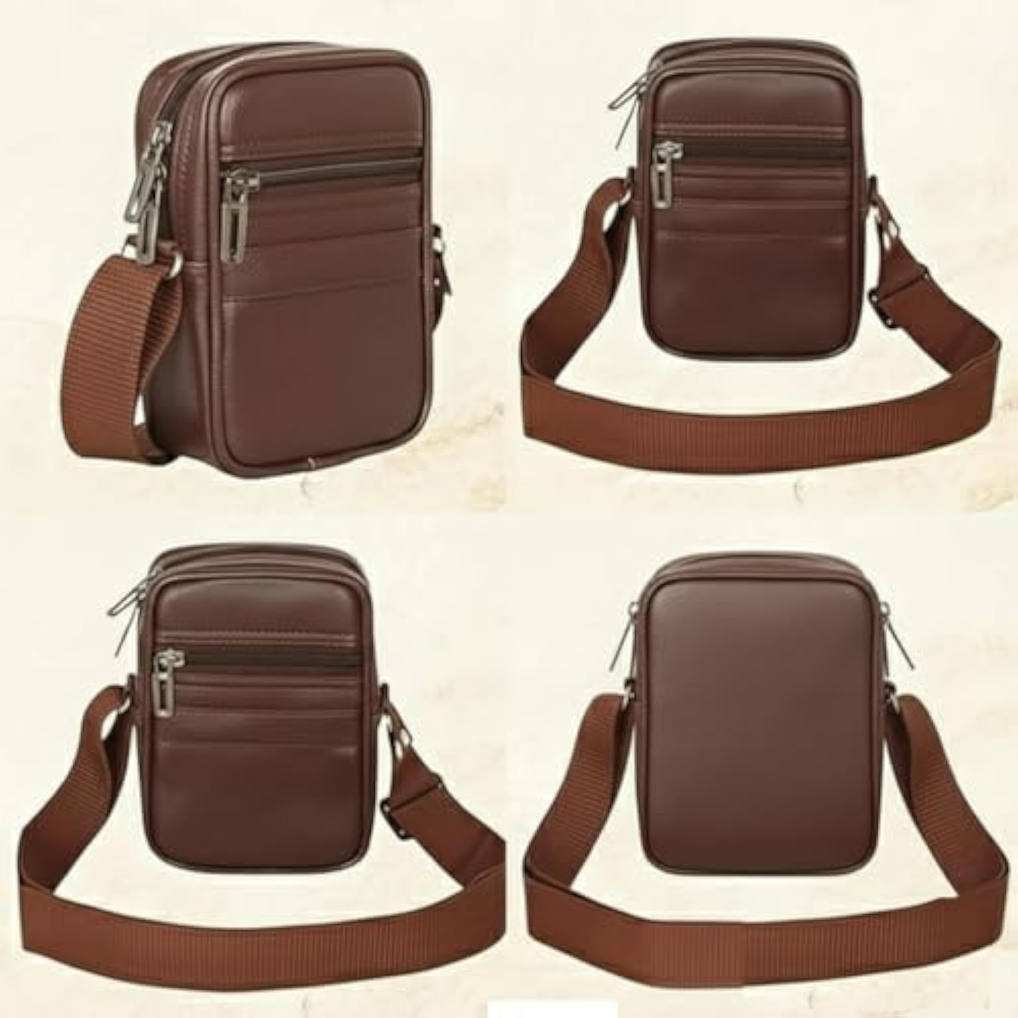 Boss Leather Sling Bag for Men & Women