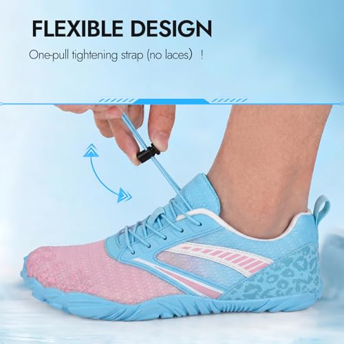 Image of ATHMILE Water Shoes for Women Men Barefoot Shoes for Swim Beach Hiking Pool | Quick Dry Non-Slip Wide Toe Box Shoes for River Kayak Fishing Lake Cruise Vacation Outdoor Water Activities