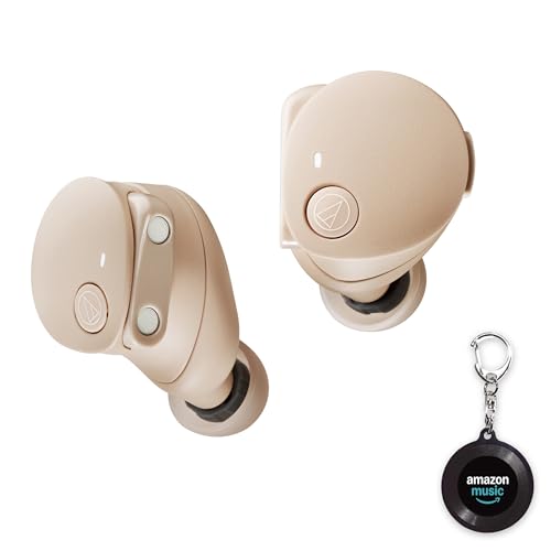 Audio Technica(オーディオテクニカ) ATH-CKS50TW2 BG(E)+【Amazon.co.jp限定】The Music × Amazon Music ミュージックキーホルダー