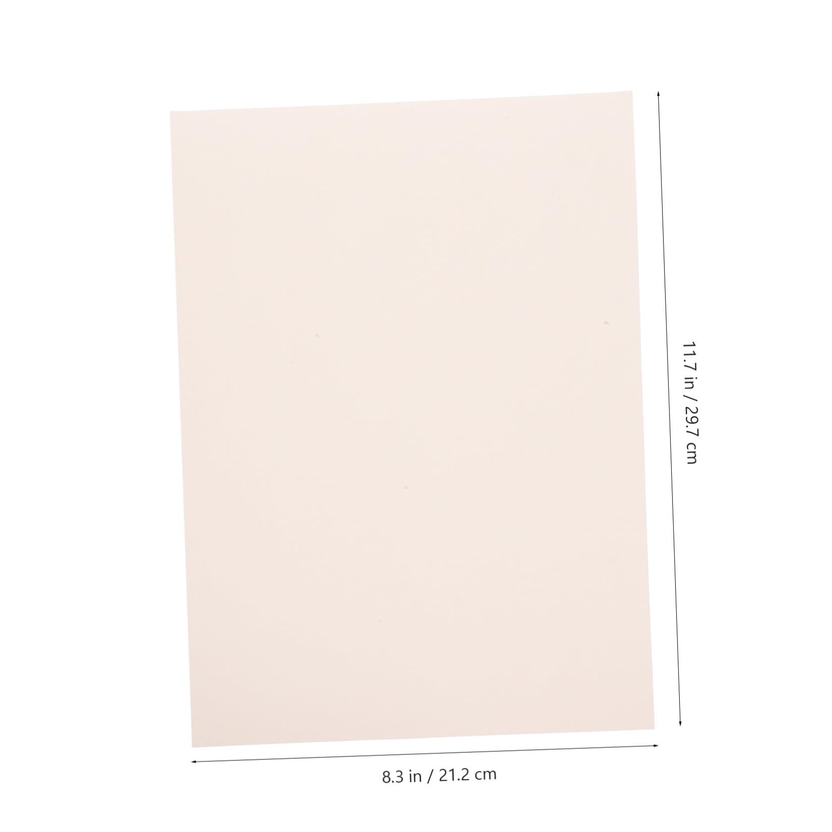 HOMSFOU 100 Stück Sublimationspapier Dickes Transferpapier für T Shirts Textilien für Wärmeübertragungen und Chemiefasern
