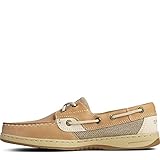 Lengüeta Sperry Zapatos náuticos Bluefish para Mujer, Lino Avena, 39 EU