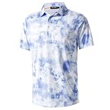 Ideal: Unser Herren-Poloshirt ist ein besonderes Geschenk für Ehemann, Vater, Freund, Familie und Freunde. Ein Model mit einer Körpergröße von 1,52 m und 77 - 79,4 kg trägt eine Größe M als Referenz.