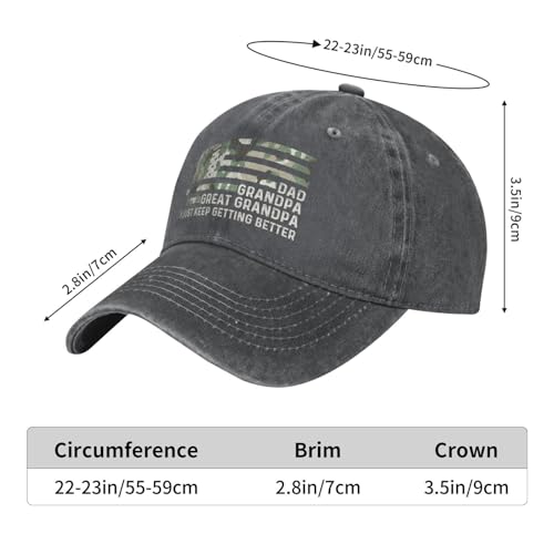 Image of Philysonic Great Grandpa Hat-Grandpa Baseball Cap Great Grandpa Gifts