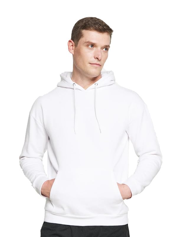 Koverify Relaxed Fit Plain Cotton Blend Men’s Hoodie