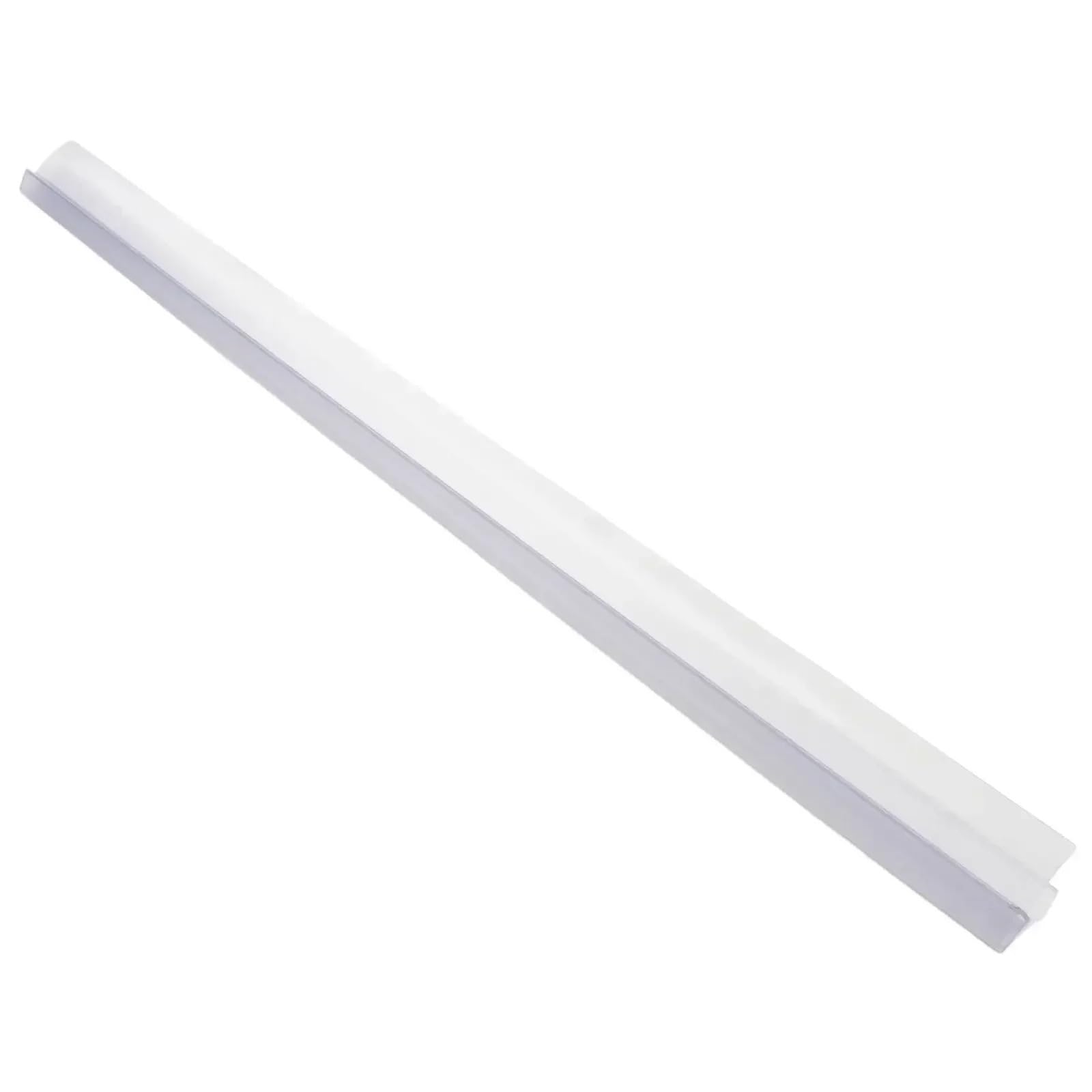 4 m transparenter Wasserabweiser, PVC-Dichtungsstreifen, Dichtungsstreifen, Wasserstopper, wasserdichter Duschwand-Dichtungsstreifen für Duschtüren, Glas(17mm)