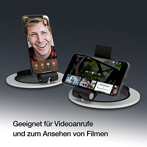 Just Mobile Encore Ipad Stand Foldable Portable Solid Aluminum Adjustable Angle Ergonomic Ipad 10.2" Pro 11" 12.9" Air 10.9" Mini All Tablets (St-858) #TOP3