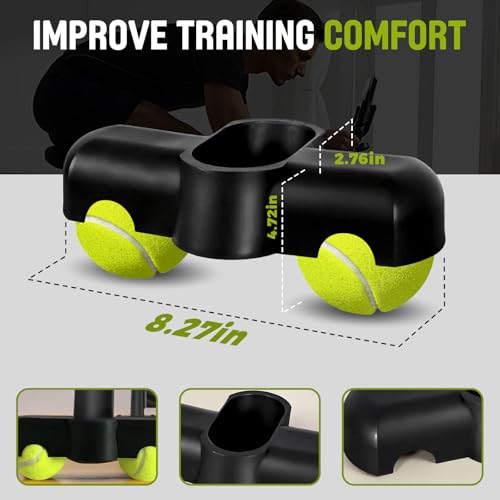 1Stück Rocker Plate Feet, Indoor Cycling Snap Rocker Feet Adapter, Geeignet für Zwift Ride Vorderbein ,wichtige Zubehörteile für Indoor-Trainer-Workouts für Intensive Trainingssitzungen （2 Tennis）