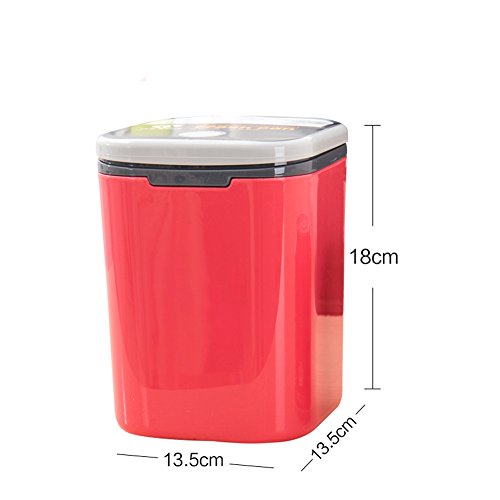 Trash Can Hflove Table Top Mini Plastic Countertop Bedside Small Garbage Can #TOP4