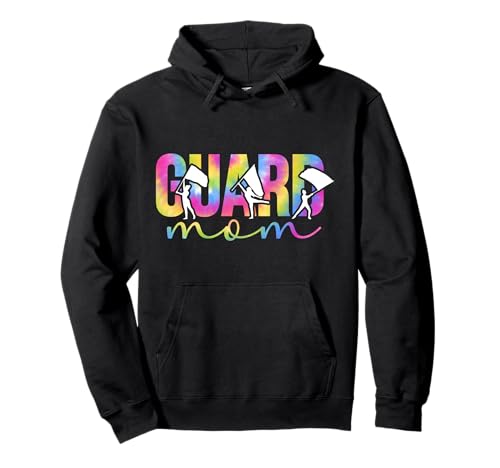 Color Guard Mother On Mother's Day Black Women's Color Guard Mom Pullover Hoodie