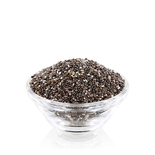 GOLDEN PEANUT Premium Chia Samen 1 kg schwarz-weiß Salvia Hispanica viele Quellstoffe Omega 3 Antioxidantien – Bild 3