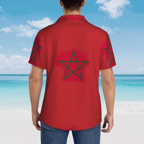 Chemise de vacances imprimée Maroc EdWal de qualité supérieure