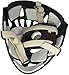 MyLec Pro Goalie Mask, Youth Hockey, High-Impact, Ventilation Holes & Adjustable Elastic Straps, Secure Fit, Halloween Mask (Black,Medium)