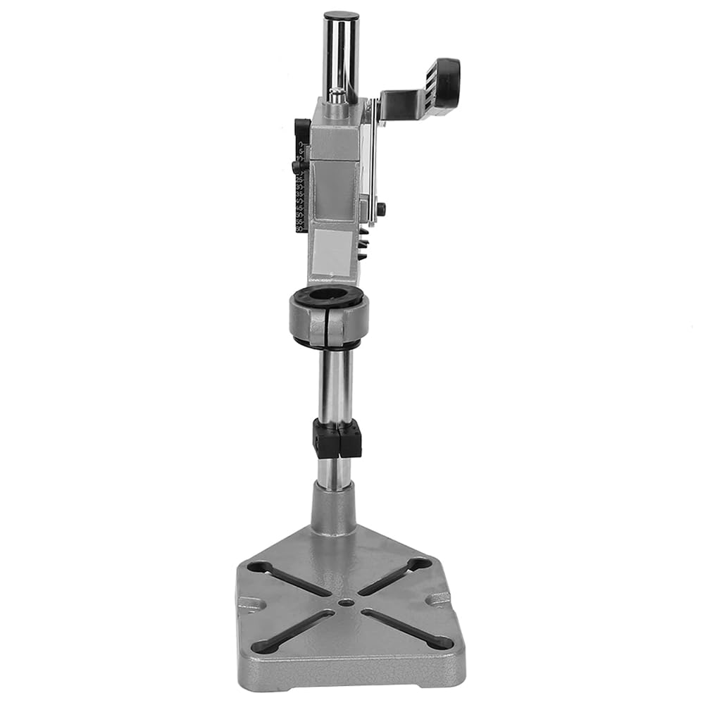 Udsknv[Ksl As Shown Adjustable Support Tool, Universal Bench Clamp Drill Press Stand For Workbench For Drilling Workstation