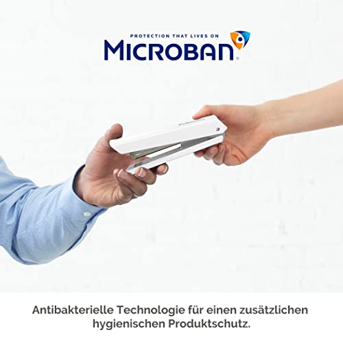 Fellowes LX820 Tacker – Hefter mit Microban Technologie und 20 Blatt Kapazität