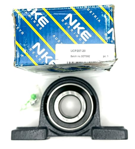 NKE UCP207-20 HOUSING and Bearing SYJ1.1/4 TF ¼” BORE