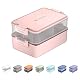 Bento-Box linoroso Lunchbox für Erwachsene mit 3 Fächern