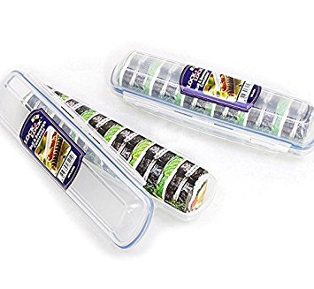 Lock&Lock Gimbap and Food container Sausage Roll Sandwich portable Bento box 2pc by LocknLock - Used condition - US$11.42