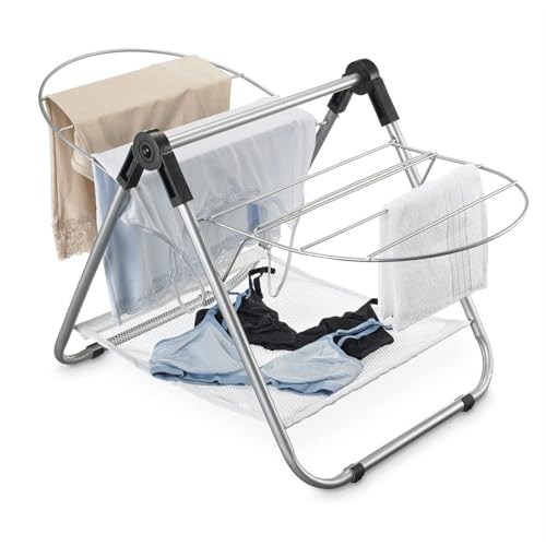 Generisch Wäscheständer mit Handtuchhalter, Socken- und Unterwäschetrockner für Waschküche und Kleiderschrankorganisation