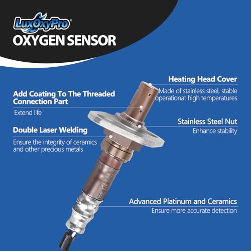 Sensor de Oxígeno para Toyota Tacoma 2000-2004 LuxOxyPro miniatura 3