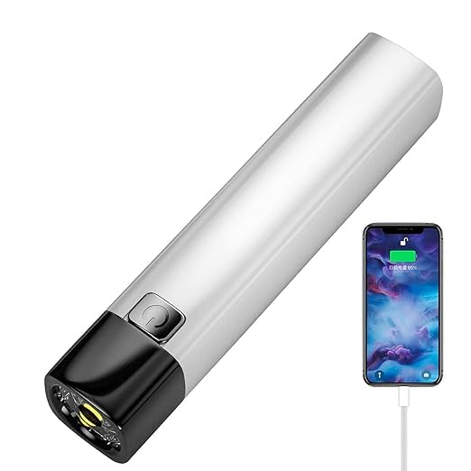 See full amazon price history chart for KRIVTEJ 2 in 1 Flash Light with Mini Power Bank, Built-in Battery Bright Flashlight with USB Port and Emergency Mobile Power, Suitable for Girls Night Reading, Camping. KRIVTEJ 2 in 1 Flash Light with Mini Power Bank, Built-in Battery Bright Flashlight with USB Port and Emergency Mobile Power, Suitable for Girls Night Reading, Camping. (B0CTMKTSFV) Amazon Price History, Amazon Price Tracker