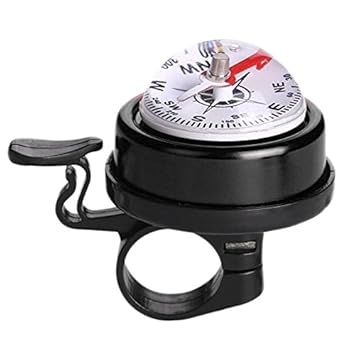 Futaba Bicycle Bell with Guide - Black