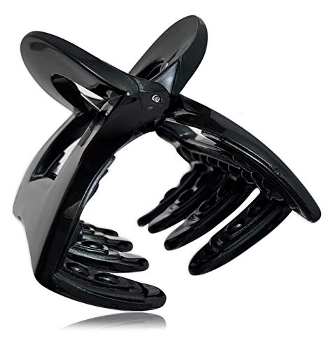 Scunci No-Slip Grip 5.5 cm Jaw Clips for Women and Men, All Day Hold, 2-Pack