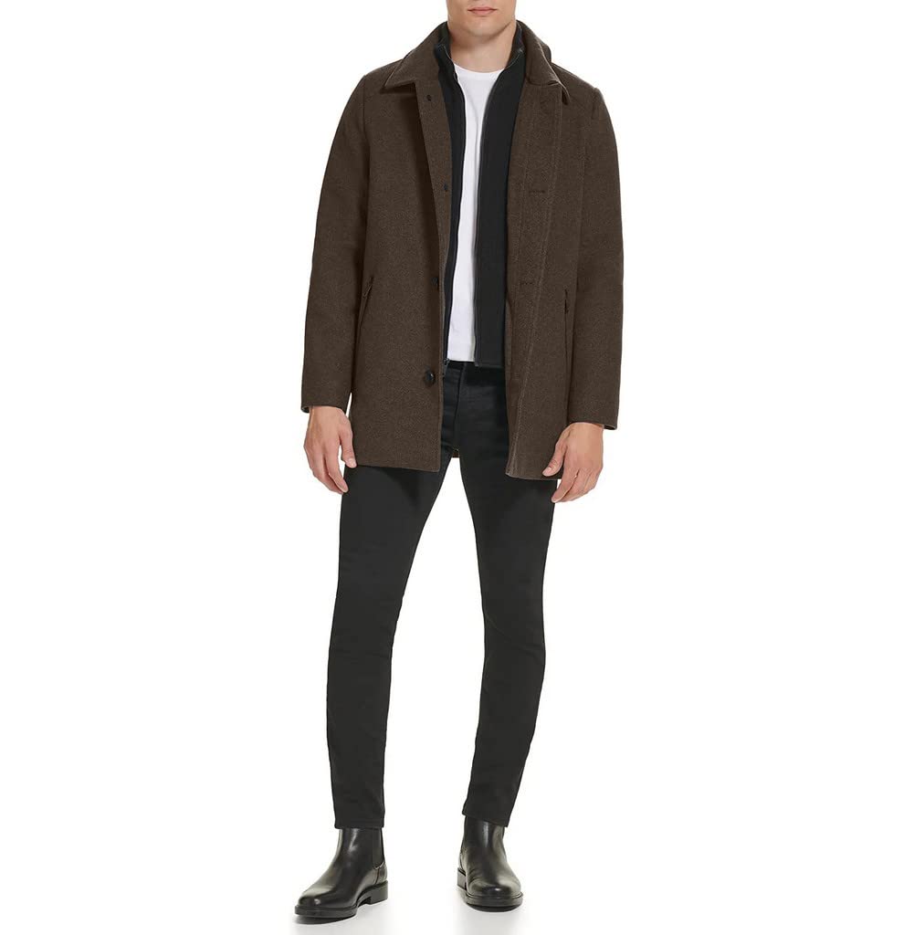 Kenneth ColeMen's Kenneth Cole Men's Wool Top Coat