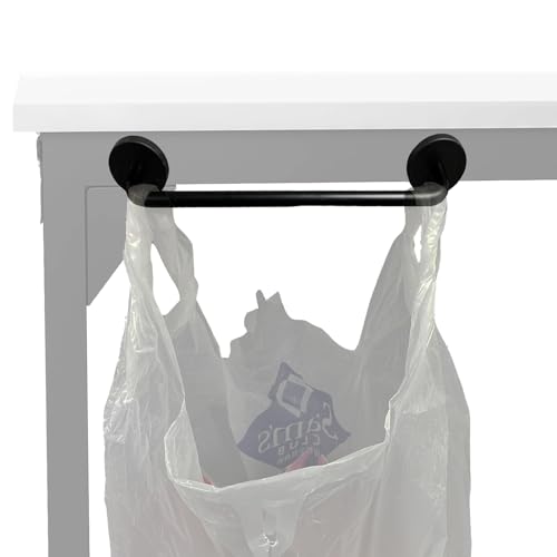 AUXPhome Kunststoff-Müllbeutelhalter für den Schreibtisch, magnetischer Einkaufstaschenhalter für Wohnmobil, Camping, Picknicks, Schlafsaal, Büro usw. – sehr geeignet für Hand-/Nähgebrauch. Keine