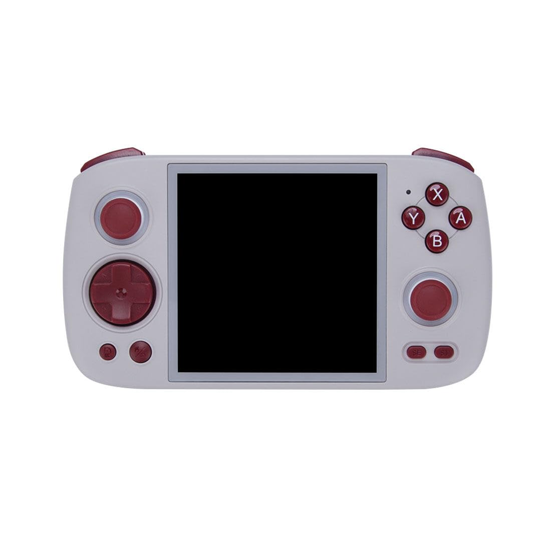 Console di gioco portatile RG Cube Scheda 256G con 8000+Giochi,, Schermo IPS da 4,9 pollici Android Arcade Unisoc T820 Processore Console di gioco arcade, 8+128G Lettore di videogiochi