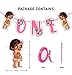 BBY Mna One Banner – Adorable First Birthday Decoration | Vibrant & Durable | Perfect for Party Celebrations | Easy to Hang | Make Your Baby’s Special Day Memorable!