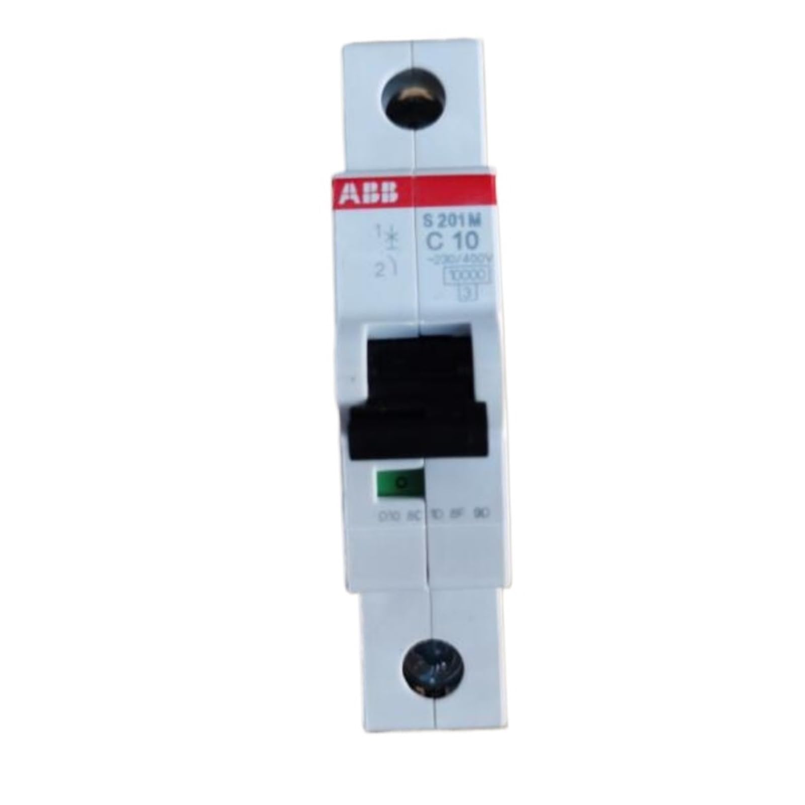 Disjoncteur S201M-C10 1P 10A pour la protection des circuits électriques domestiques