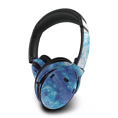 Image of MightySkins Glossy Glitter Skin Compatible with Bose QuietComfort 45 Headphones Vibrant Smoke | Protective, Durable High-Gloss Glitter Finish | Easy to Apply | Made in The USA