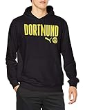 dortmund pullover damen „Dortmund“ Schriftzug, offizielles Wappen von Borussia Dortmund und von der Spielerkleidung inspirierte -Grafiken auf der Vorderseite