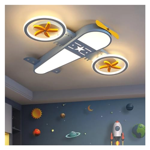 Lustre salon moderne et plafonnier avion LED 220V à intensité variable