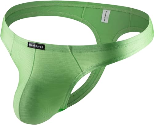 Men's Low Rise Thongs Underwear Breathable Panties Hipster Panties2