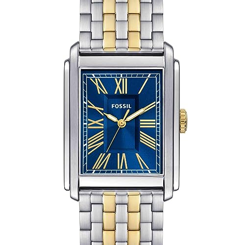 Image of Fossil Men's Carraway Quartz Stainless Steel Three-Hand Watch
