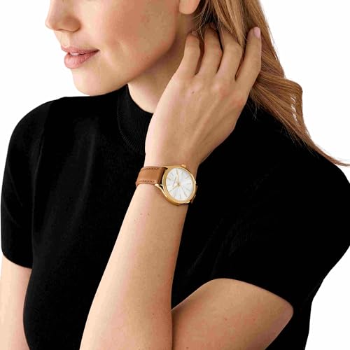 Image of Michael Kors Slim Runway Brown Watch MK7465