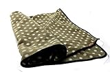 Color You Small Pet Dog Cat Puppy Kitten Soft Fleece Blanket Mat Pad Bed with Spot Design For Car, Lap, Sofa, Pet Bed, Crate, Kennel and Carrier