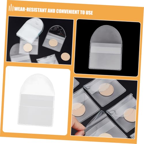 100Pcs Clear Coin Holders Coin Collector Bags for Storage for Coin Preservation Souvenirs for Collectors Any Occasion3