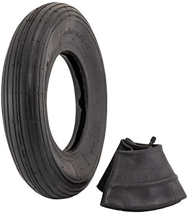 The Surprising Truth About Garden Cart Tires 4.80/4.00-8 7 Marathon 4.80/4.00-8" Ribbed Tread Replacement Pneumatic (Air-Filled) Tire and Inner Tube Set, Fits 8-Inch Wheel/Rim, Wheelbarrow/Garden Cart/Lawn & Garden Use, Straight Valve Stem