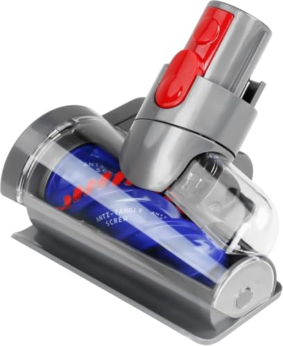 Mini Brosse Turbine pour Dyson V7 V8 V10 V11 V15 SV10 SV11 SV12 SV14 Piéces Détachées Sans Cheveux Petit Buse pour nettoyer Canapé Entretien de Voiture Tapis Matelas...