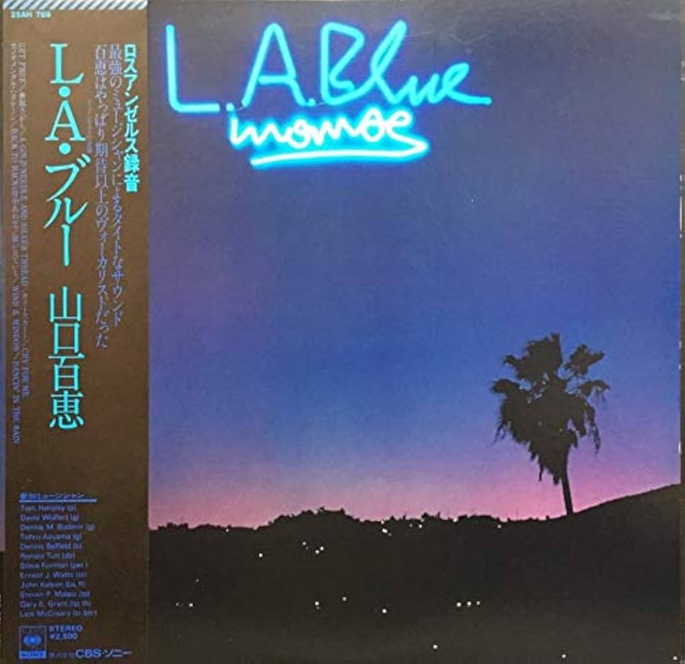 Amazon.co.jp: 帯付LP 山口百恵 L.A.BLUE 25AH 769: ミュージック