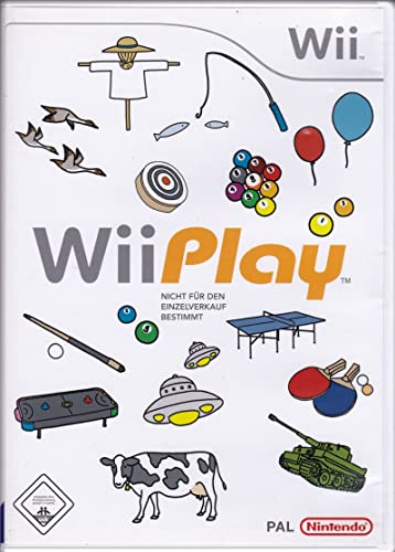 Nintendo Wii Play Software Only (9 Games) [import anglais]