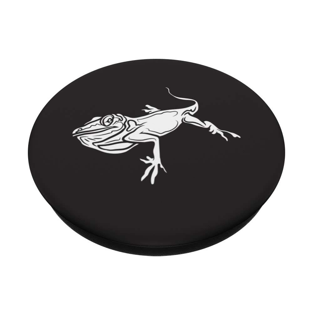Knight Anole PopSockets Swappable PopGrip, Black - Image 2
