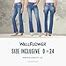 WallFlower Women's Flirty Curvy Flare High Rise Insta Stretch Juniors Jeans, Venus