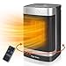 Produktbild Taylor Swoden Heizlüfter Energiesparend Thermostat, 1500W PTC Keramik Heizlüfter, Klein Heizung Elektrisch mit Fernbedienung, Leise, 24-Std-Timer, 70°Oszillierend, 4 Modi Heizstrahler
