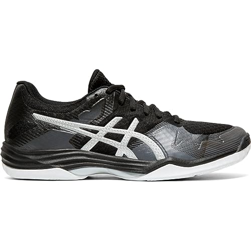 ASICS Women's Gel-Tactic 2 Volleyball Shoes, 11, Black/Silver2