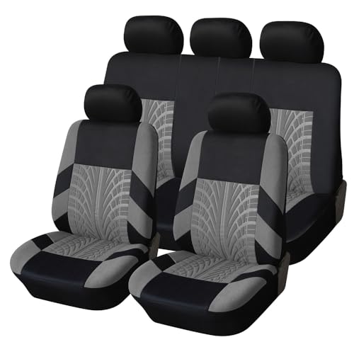 WZLCDGJJ Housses de Siège Auto, pour Citroen Berlingo 2010-2025 Voiture Siège Housse de Protection Avant et Arrière Siège Ensemble de Housses Accessoire,B